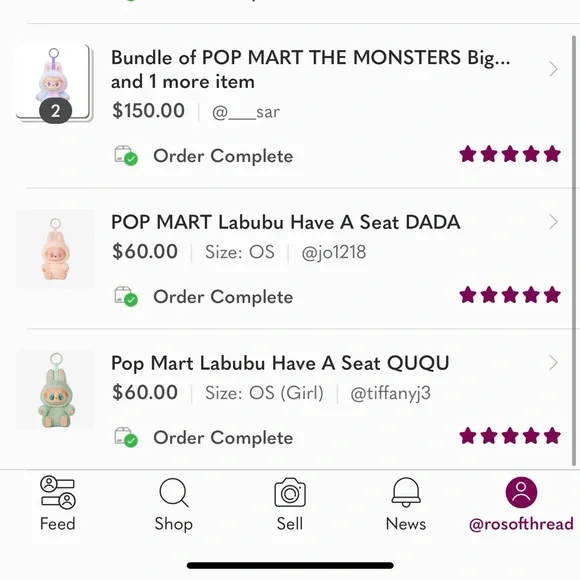 POP MART The Monsters Exciting Macaron Vinyl Plush TOFFEE Labubu - Picture 10 of 10